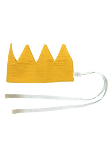 Verjaardagskroon geel